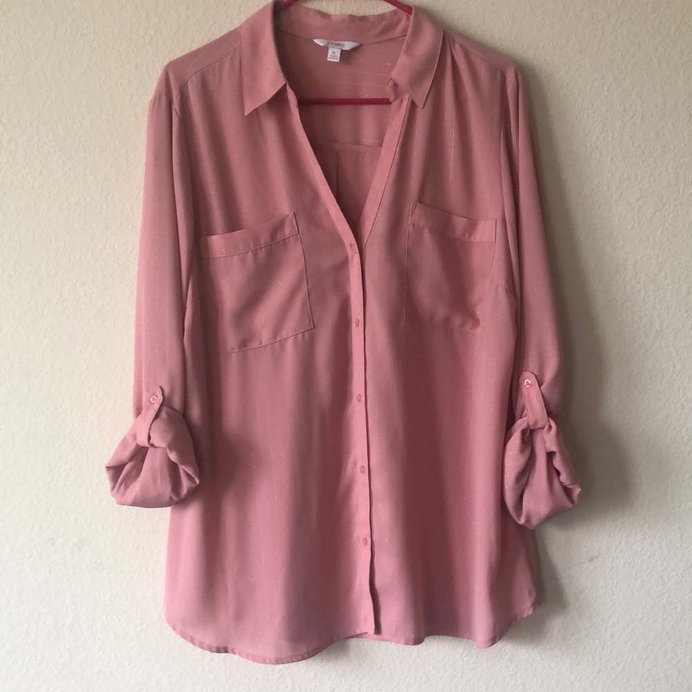 Pink Candie’s Collared Blouse